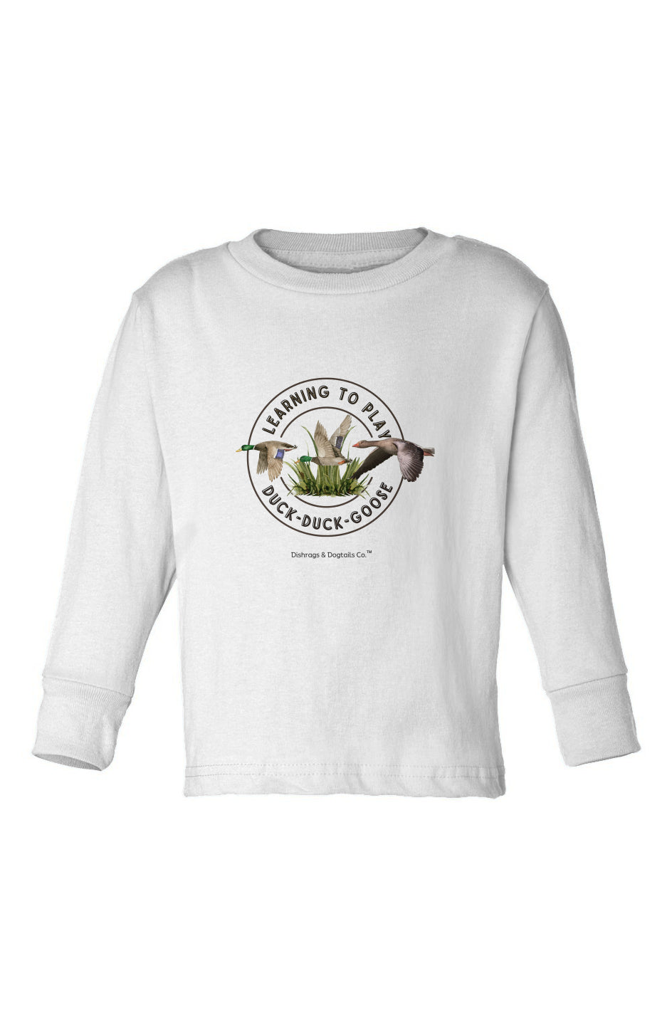 Learning to Play-Kids Rabbit Skins Long-Sleeve Tee