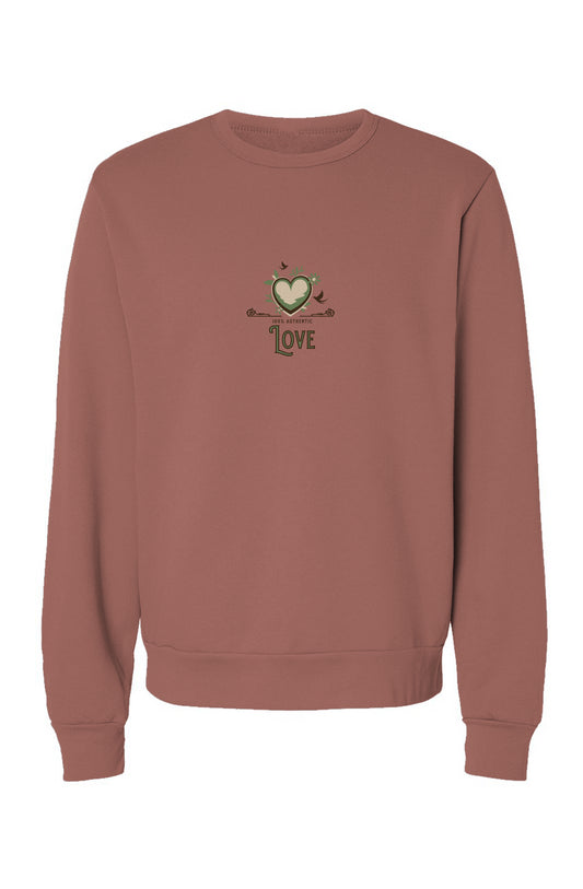 Authentic Love - Sponge Fleece Sweatshirt