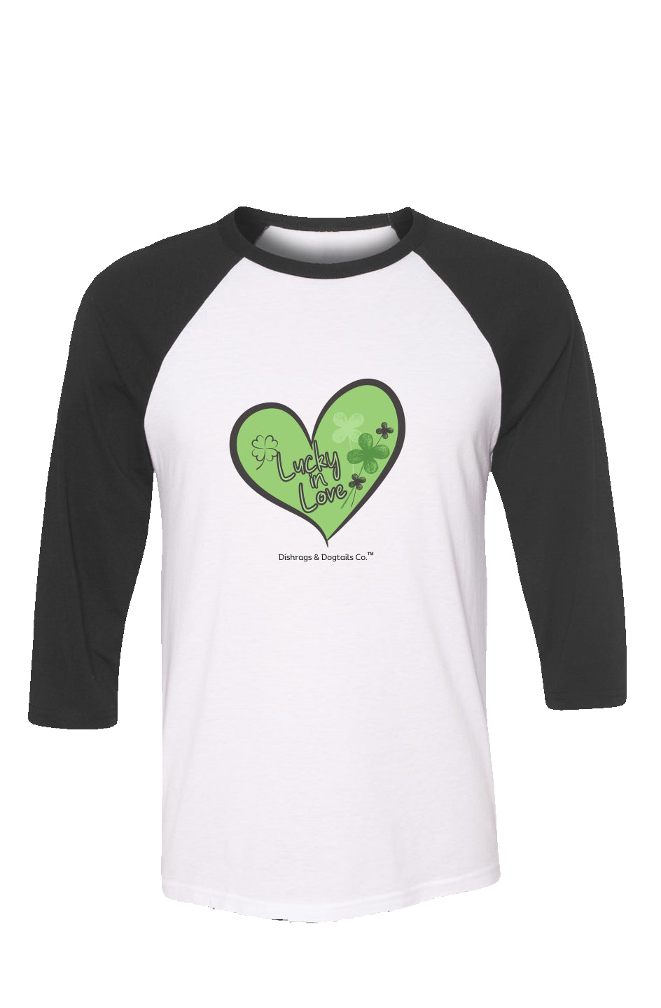 Luck In Love-Baseball Tee