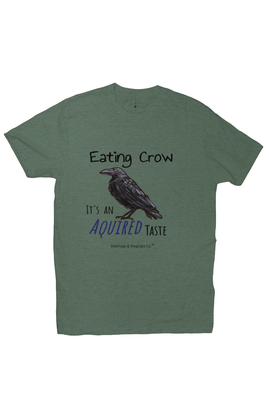 Eating Crow-Next Level Crew Tee